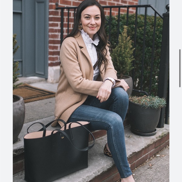 J Crew Merino Wool Open Front Sweater Blazer - Picture 4 of 8